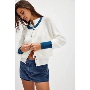we the free • lili linen cardigan